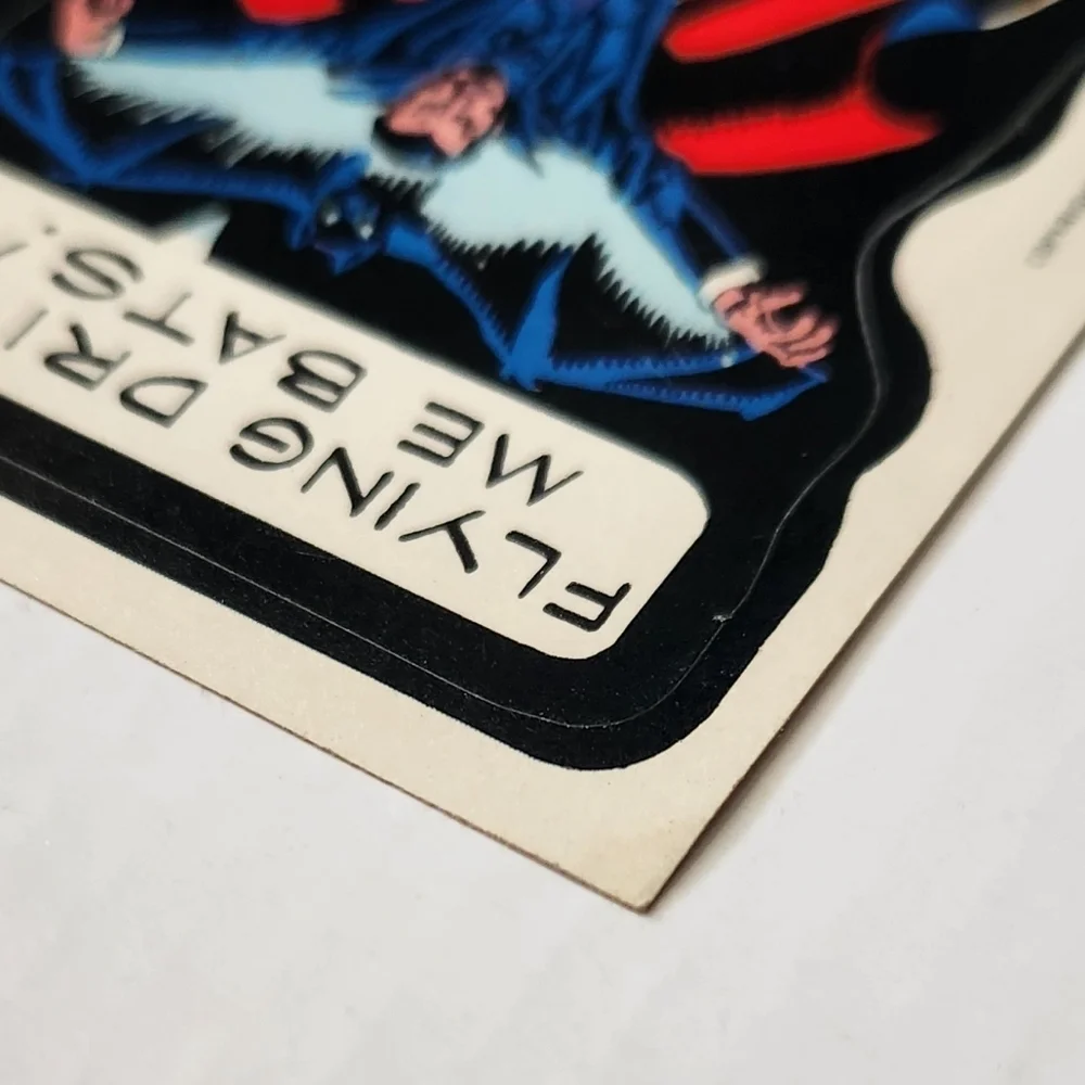 ✨Vintage 1975 Topps Marvel Comic Book Heroes Sticker - DRACULA #2 - Near Mint